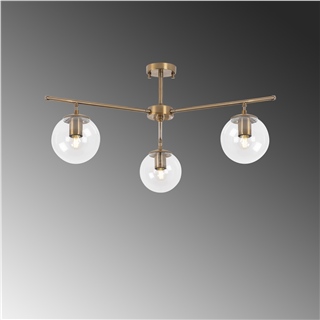 Camlı 3Lü Plafönyer Eskitme Atmaca-10255