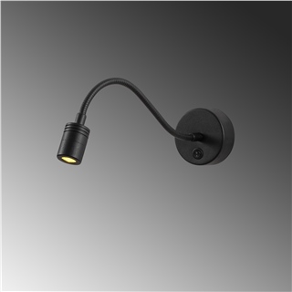 LedLi Okuma Lambası Pütürlü Siyah Readıng-Nuw-3241