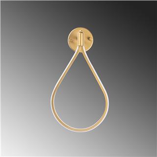 LedLi Aplik Parlak Gold Damla-13534