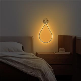 LedLi Aplik Parlak Gold Damla-13534