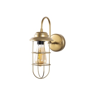 Tel Tekli Aplik Parlak Gold Mahonı-13206