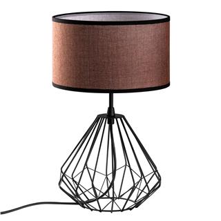 Elmas Model Metal Tel Masa Lambası Dekoratif Abajur E27 Duy Kafes Tasarım Lamba,DIAMOND-S-708