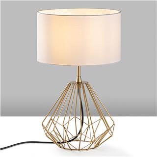Elmas Model Metal Tel Masa Lambası Dekoratif Abajur E27 Duy Kafes Tasarım Lamba,DIAMOND-S-711