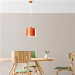 Metal Sıvama Tekli Sarkıt Pütürlü Siyah Duz-195Orange-1