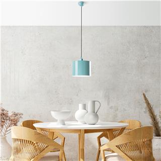 Metal Sıvama Tekli Sarkıt Pütürlü Siyah Duz-195Turquoıse-1