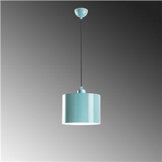 Metal Sıvama Tekli Sarkıt Pütürlü Siyah Duz-195Turquoıse-1