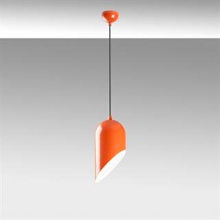 Kesik Sıvama Rustik Sarkıt Avize Turuncu, Endüstriyel Metal Sıvama Tavan Lambası 6161-ORANGE