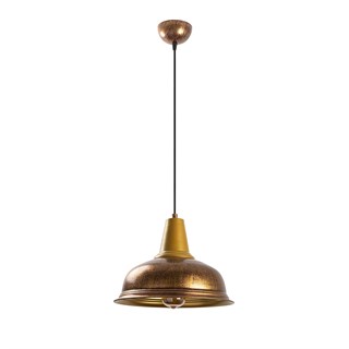 Metal Sıvama Tekli Sarkıt Mat Gold Kurek-11560