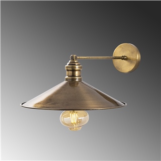 Retro Rustik Altın Eskitme Aplik Metal Başlık E27 Duy Salon Antre Duvar Lambası,KONIKSIVAMA-NUW-3101