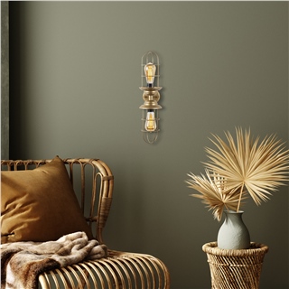 Tel 2Li Aplik Parlak Gold Mahonı-13208