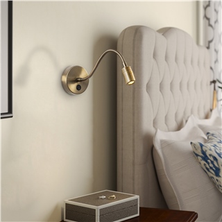 LedLi Okuma Lambası Parlak Gold Readıng-Nuw-3242