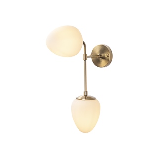 Camlı 2Li Aplik Eskitme Ns-10685
