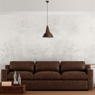 Retro Tekli Sarkıt Avize Patine, Modern Dekoratif Metal Sıvama Tavan Aydınlatma SAGLAM-3728-RETRO