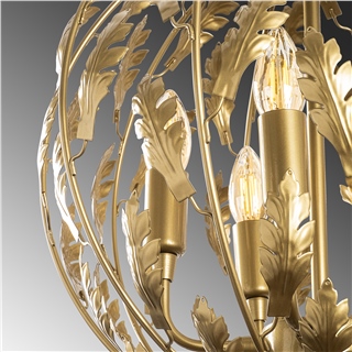 Tel 5Li Avize Parlak Gold Endustrıyel-11056