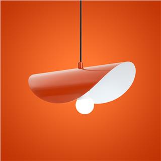 Metal Sıvama 3Lü Tepsi Sarkıt Orange Eger-Mr-964-Orange