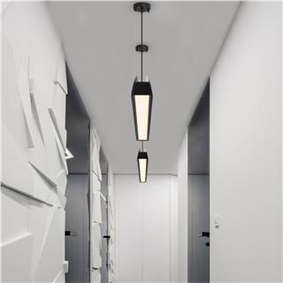 LedLi Linear Sarkıt Pütürlü Siyah Ens-13456