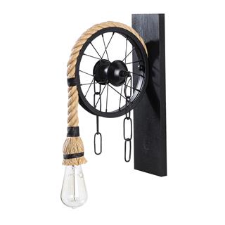 Ahşap Tekli Aplik Natural Ahşap Erebos-123