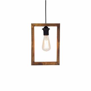 Ahşap Tekli Sarkıt Natural Ahşap Erebos-Ht097