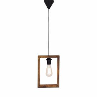 Ahşap Tekli Sarkıt Natural Ahşap Erebos-Ht097