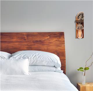 Ahşap Tekli Aplik Natural Ahşap Erebos-Kn14