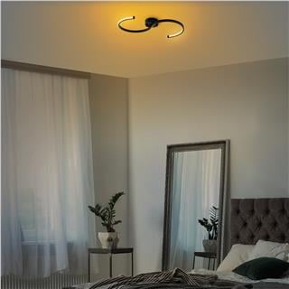 LedLi Avize Pütürlü Siyah Es-13583