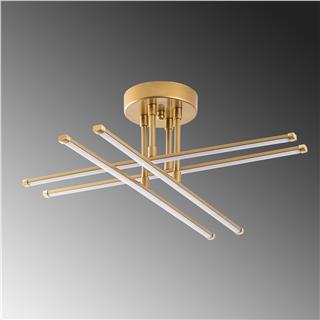 LedLi Avize Parlak Gold Exhaust-13664