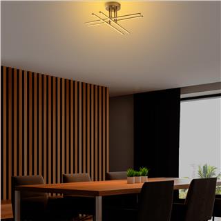 LedLi Avize Parlak Gold Exhaust-13664