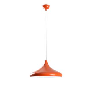 Retro Tekli Sarkıt Avize Turuncu, Dekoratif Metal Sıvama Başlık Lamba EYSAN-207-ORANGE