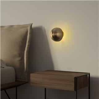 Fungal Rustik Metal Sıvama Tekli Duvar Aplik Çap 16cm,Eskitme Model Ambiyans Aydınlatma FUNGAL-13361