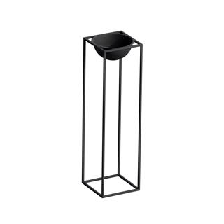 Dekoratif Metal Saksılık 80x28x28 cm Modern Ayaklı Çiçeklik Standı Ged-020