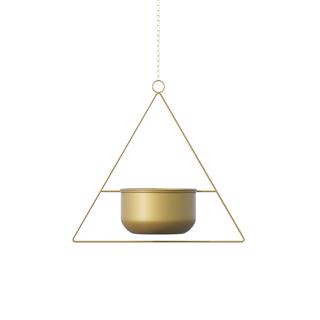 Dekoratif Metal Saksılık,Askılı Ayarlanabilir Üçgen Sarkıt Modern Kaktüs Çiçeklik,GED-030-A