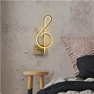 LedLi Aplik Parlak Gold Gurses-13271