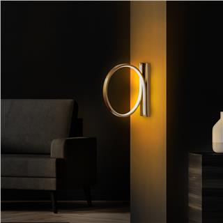 LedLi Aplik Parlak Gold Halka-13305