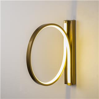 LedLi Aplik Parlak Gold Halka-13305