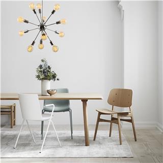 Rustik 12Li Avize Parlak Krom Harput-Mr-602