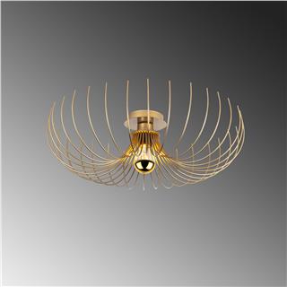 Tel Tekli Plafönyer Parlak Gold Karsortel-N-639-1-M