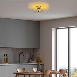 Tel Tekli Plafönyer Parlak Gold Karsortel-N-639-1-M