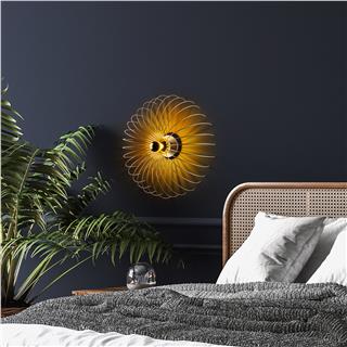 Tel Tekli Aplik Parlak Gold Karsortel-N-643-1-M