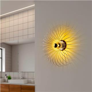 Tel Tekli Aplik Parlak Gold Karsortel-N-643-1-M