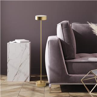 LedLi Şarjlı Lambader Parlak Gold Keyf-13399