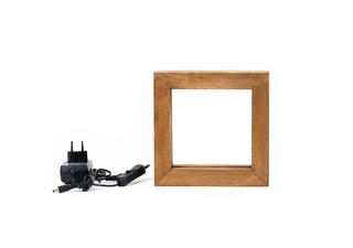 LedLi Ahşap Masa Lambası Natural Ahşap Knled-Kn10