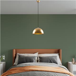 Metal Sıvama Tekli Sarkıt Parlak Gold Kure-30-Mr-721-1