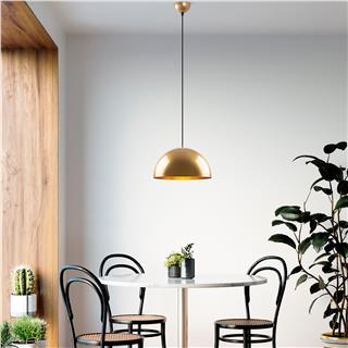 Metal Sıvama Tekli Sarkıt Parlak Gold Kure-30-Mr-721-1