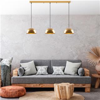 Metal Sıvama 3Lü Sarkıt Parlak Gold Kure-30-Mr-721-2