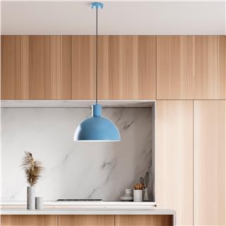 Metal Sıvama Tekli Sarkıt Mavi Kure-30-Mr-993-Lıghtblue