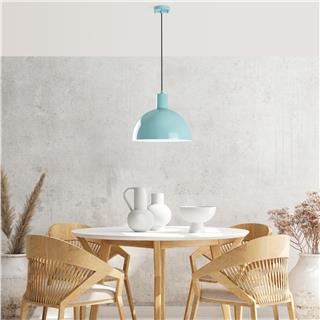 Metal Sıvama Tekli Sarkıt Parlak Turkuaz Kure-30-Mr-993-Turquoıse