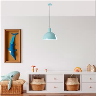 Metal Sıvama Tekli Sarkıt Parlak Turkuaz Kure-30-Mr-993-Turquoıse