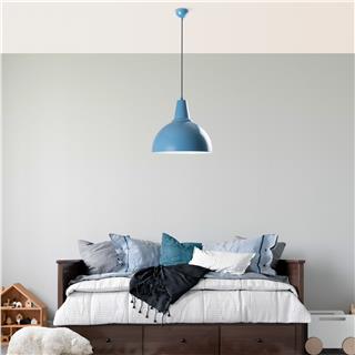 Metal Sıvama Tekli Sarkıt Mavi Kure-30-Nus-2451-Lıghtblue
