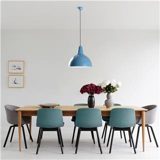 Metal Sıvama Tekli Sarkıt Mavi Kure-30-Nus-2451-Lıghtblue