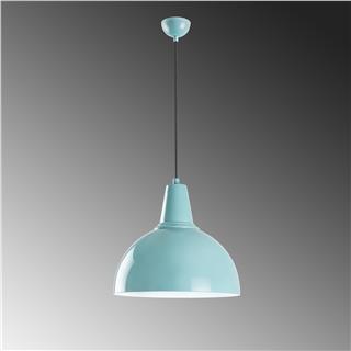 Metal Sıvama Tekli Sarkıt Parlak Turkuaz Kure-30-Nus-2451-Turquoıse